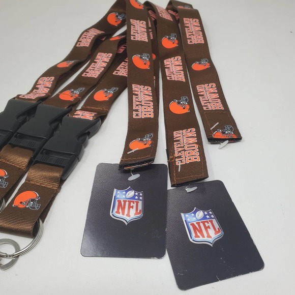 Stocking Stuffer Special 3 lanyards for $14 - Cleveland Browns - Picture 3 of 3